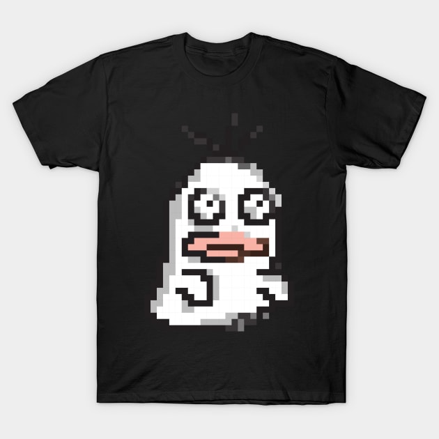 Ghost Minecraft Design T-Shirt by Risset